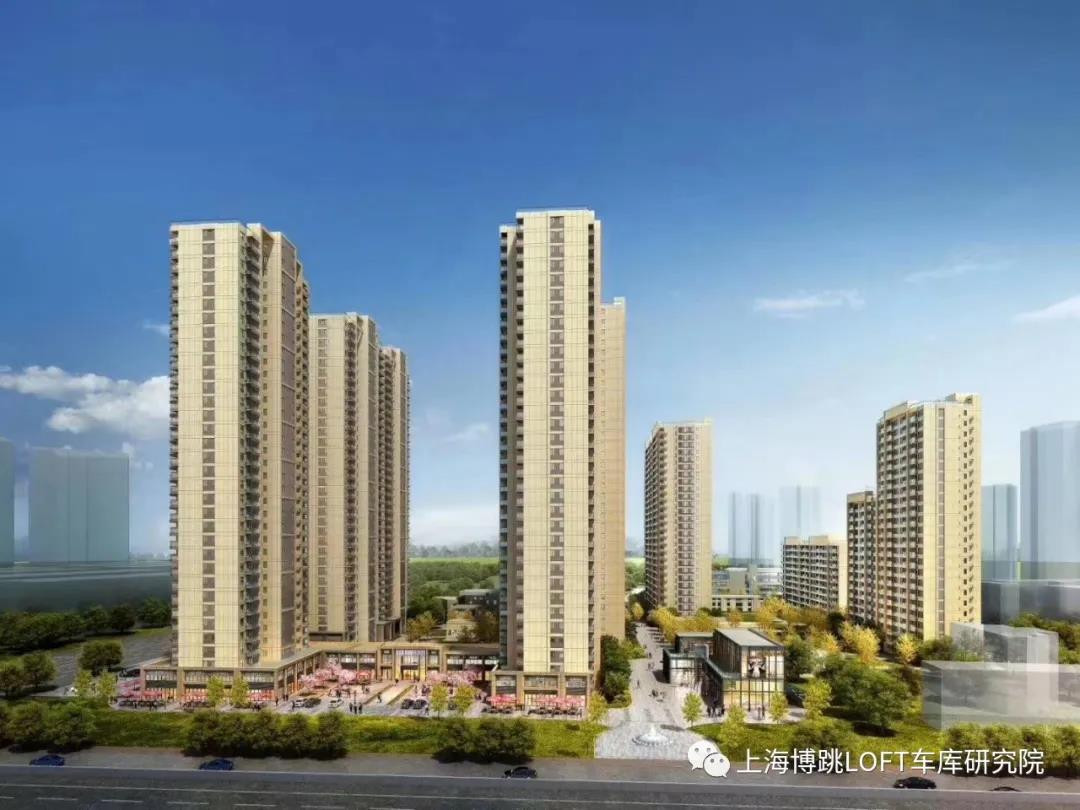 秦皇岛采用了LOFT车库武汉当代集团春风十里项目现已结构封顶！